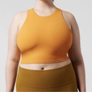 Athleta Orange Crop Top